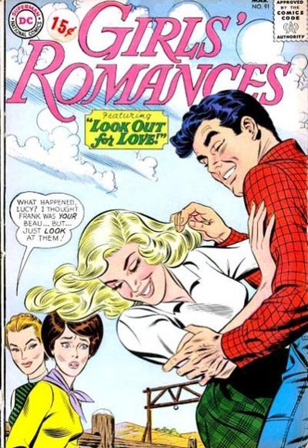 Girls' Romances #91 cover
