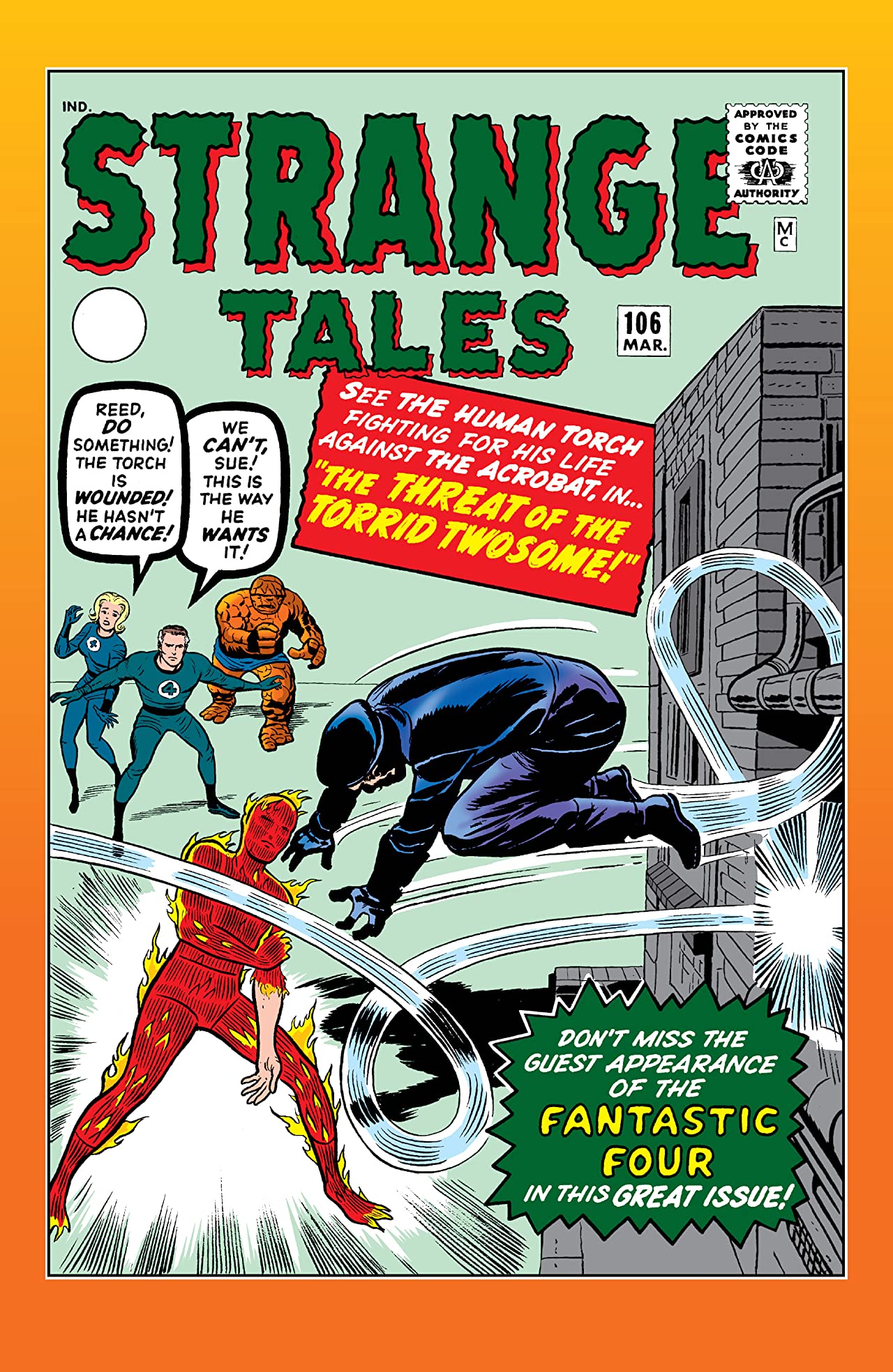 Strange Tales #106 cover