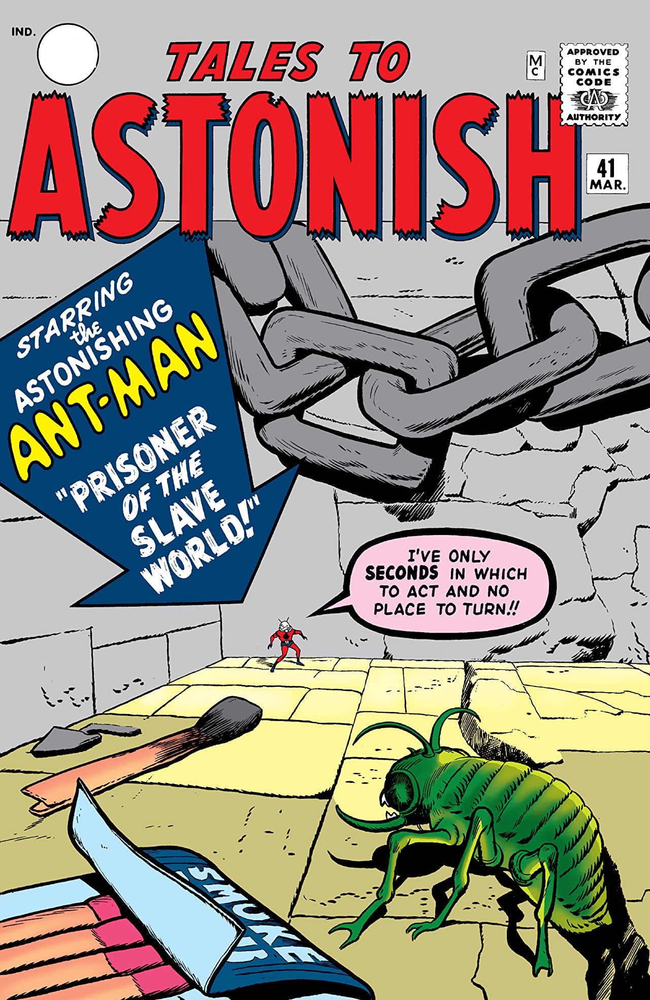 Tales to Astonish #41 cover