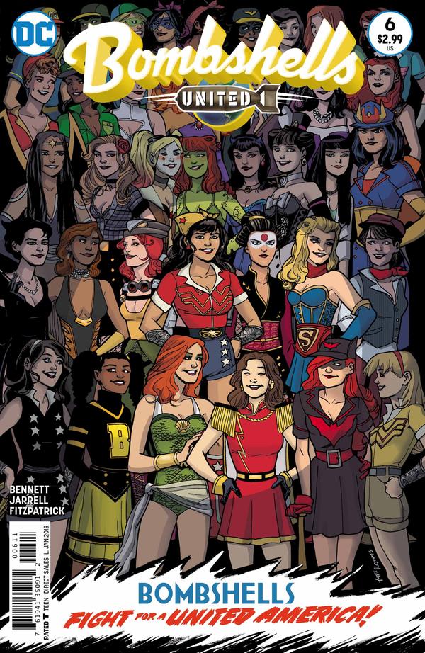 Bombshells: United #6 cover