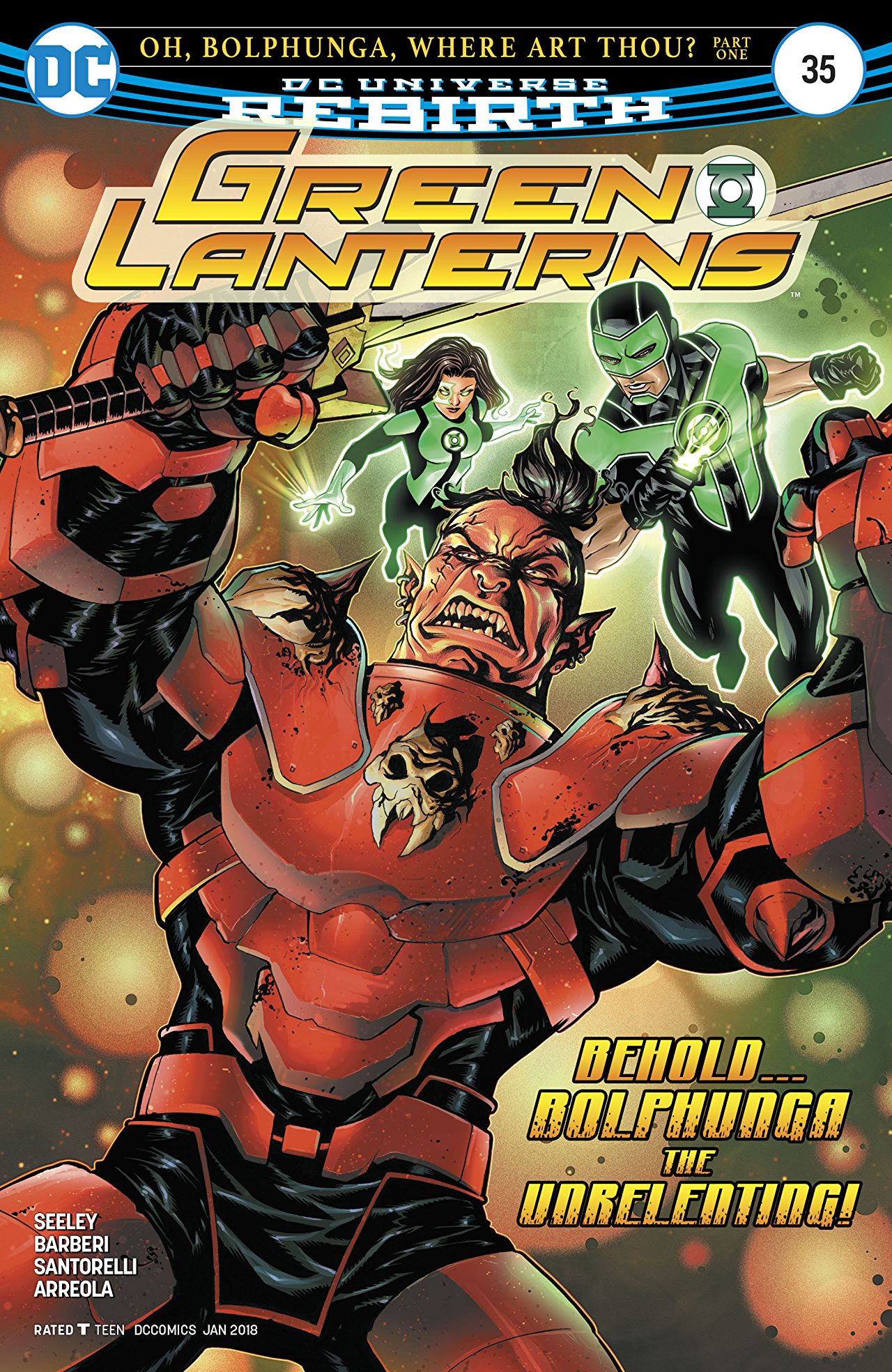 Green Lanterns #35 cover