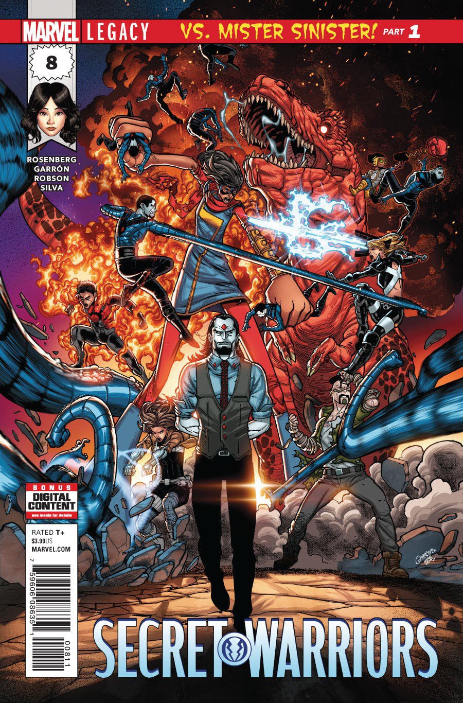 Secret Warriors #8 cover