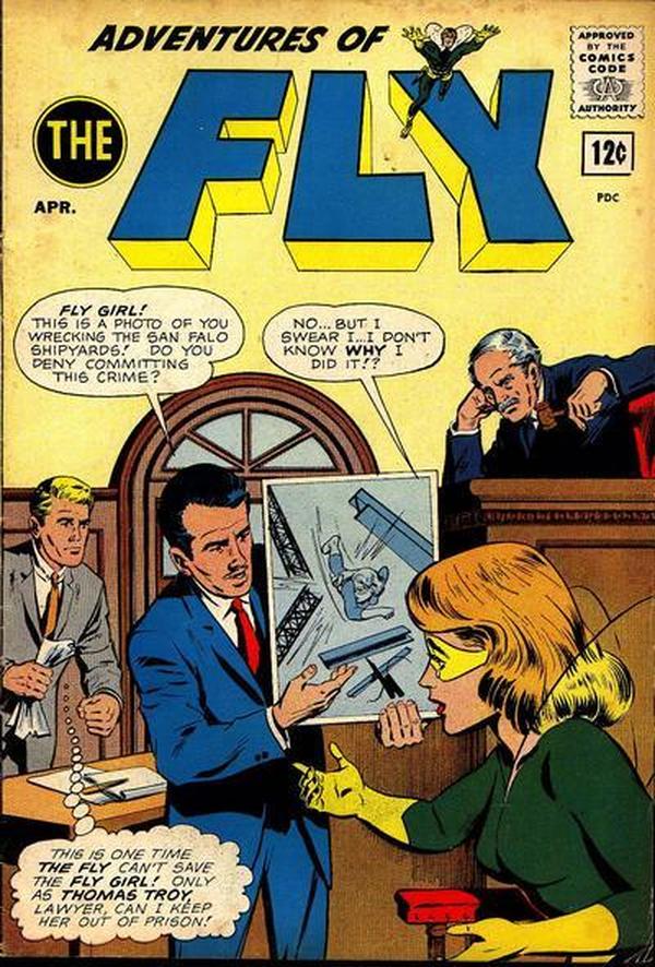 Adventures of the Fly #25 cover