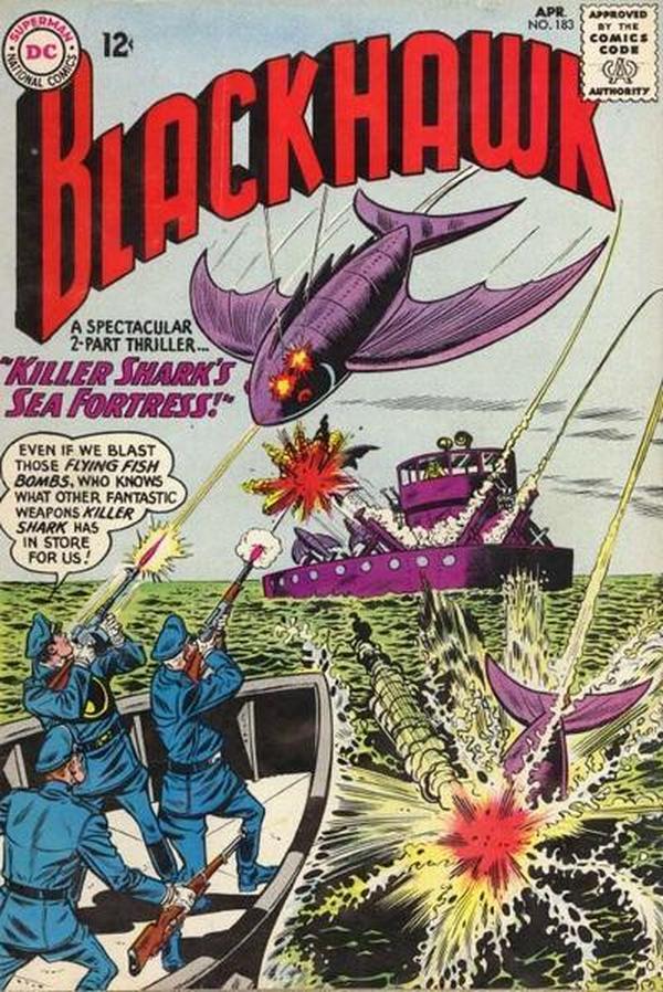 Blackhawk #183 cover