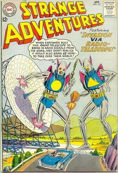 Strange Adventures #151 cover