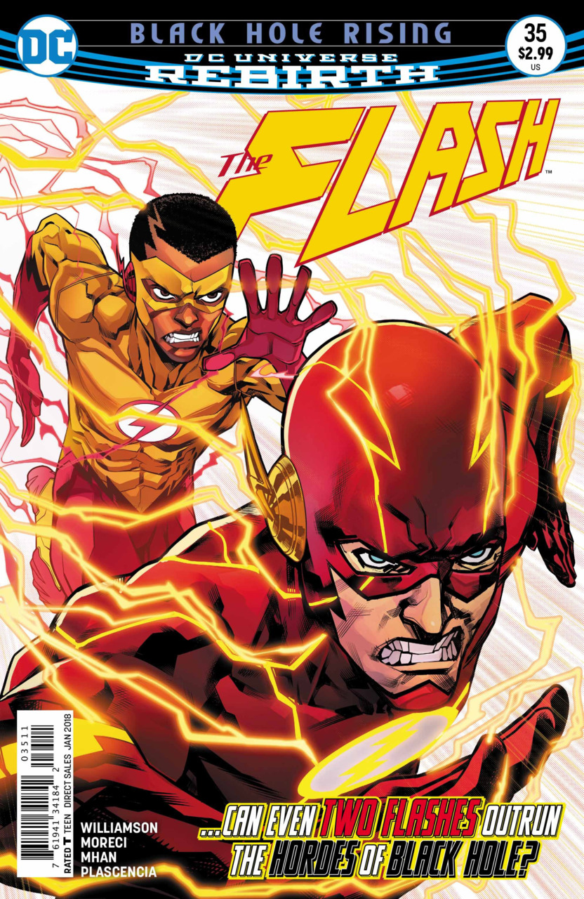 The Flash #35 cover