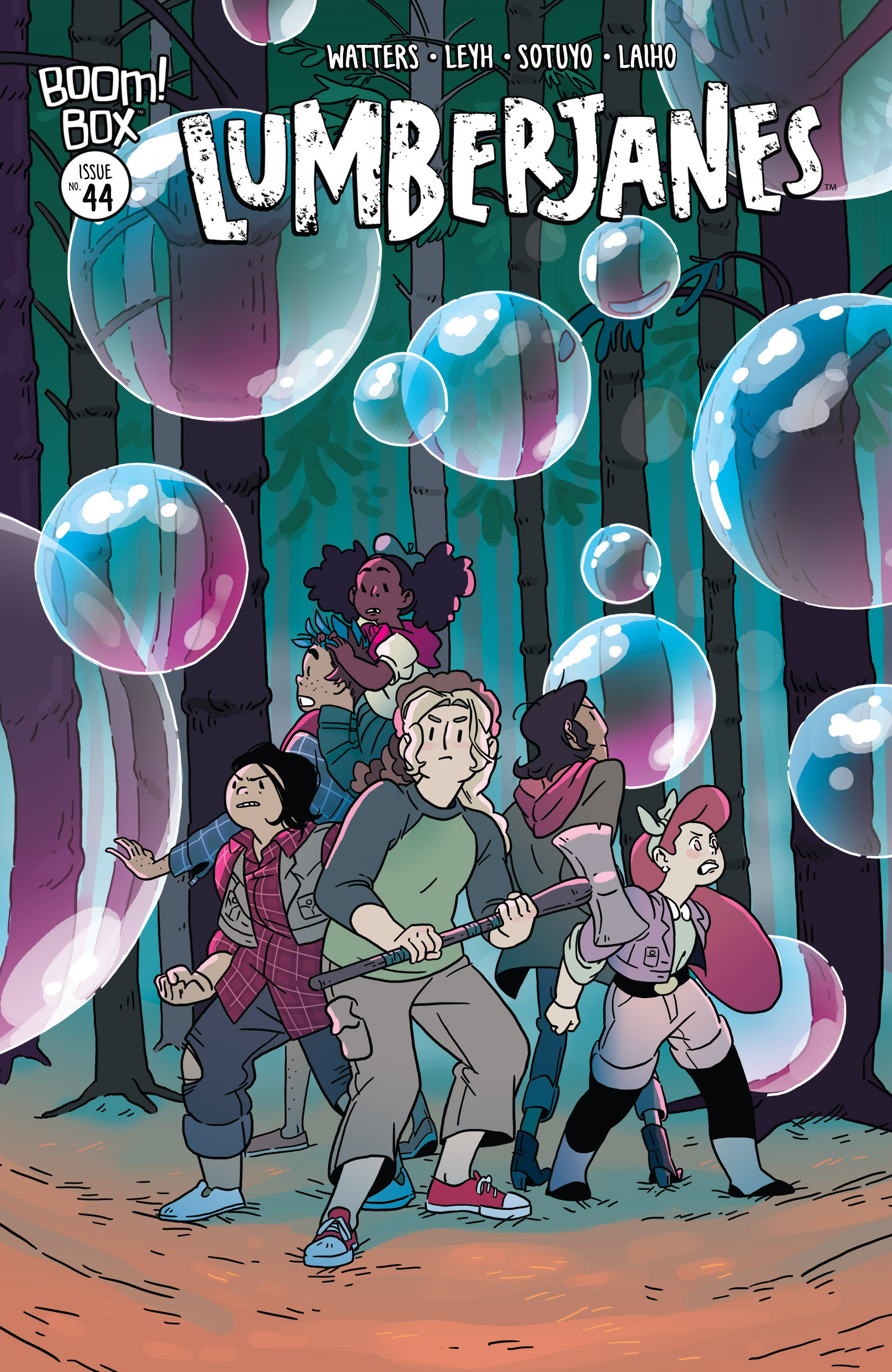 Lumberjanes #44 cover
