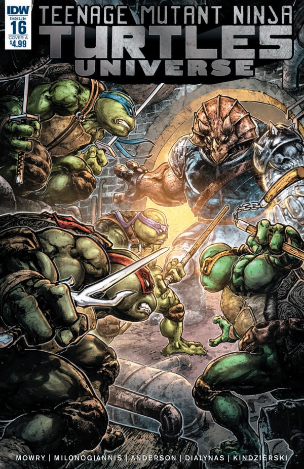 Teenage Mutant Ninja Turtles Universe #16 cover
