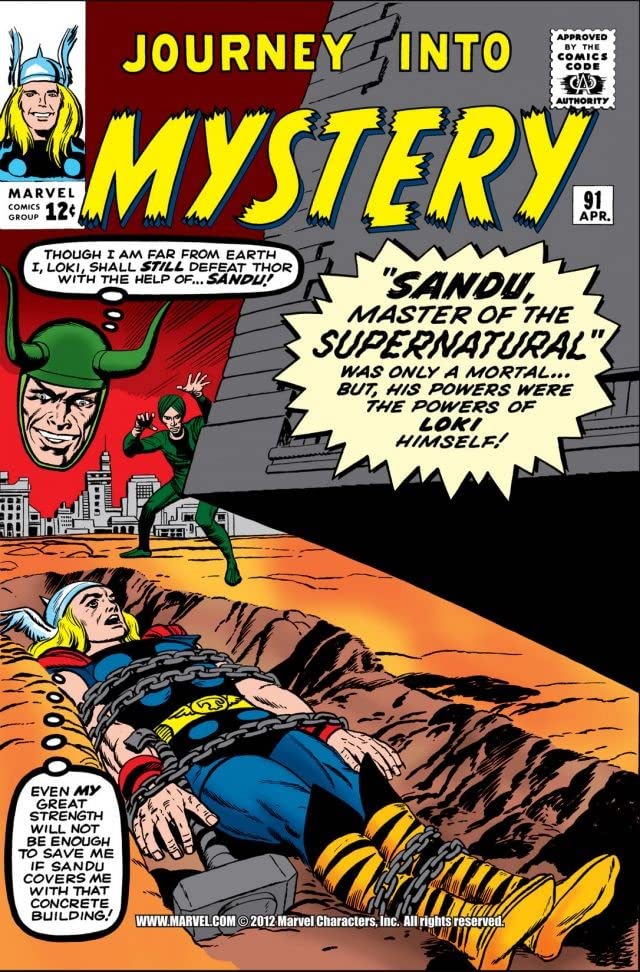 Journey into Mystery #91 cover