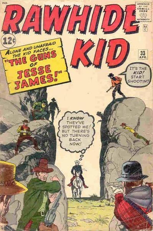 The Rawhide Kid #33 cover