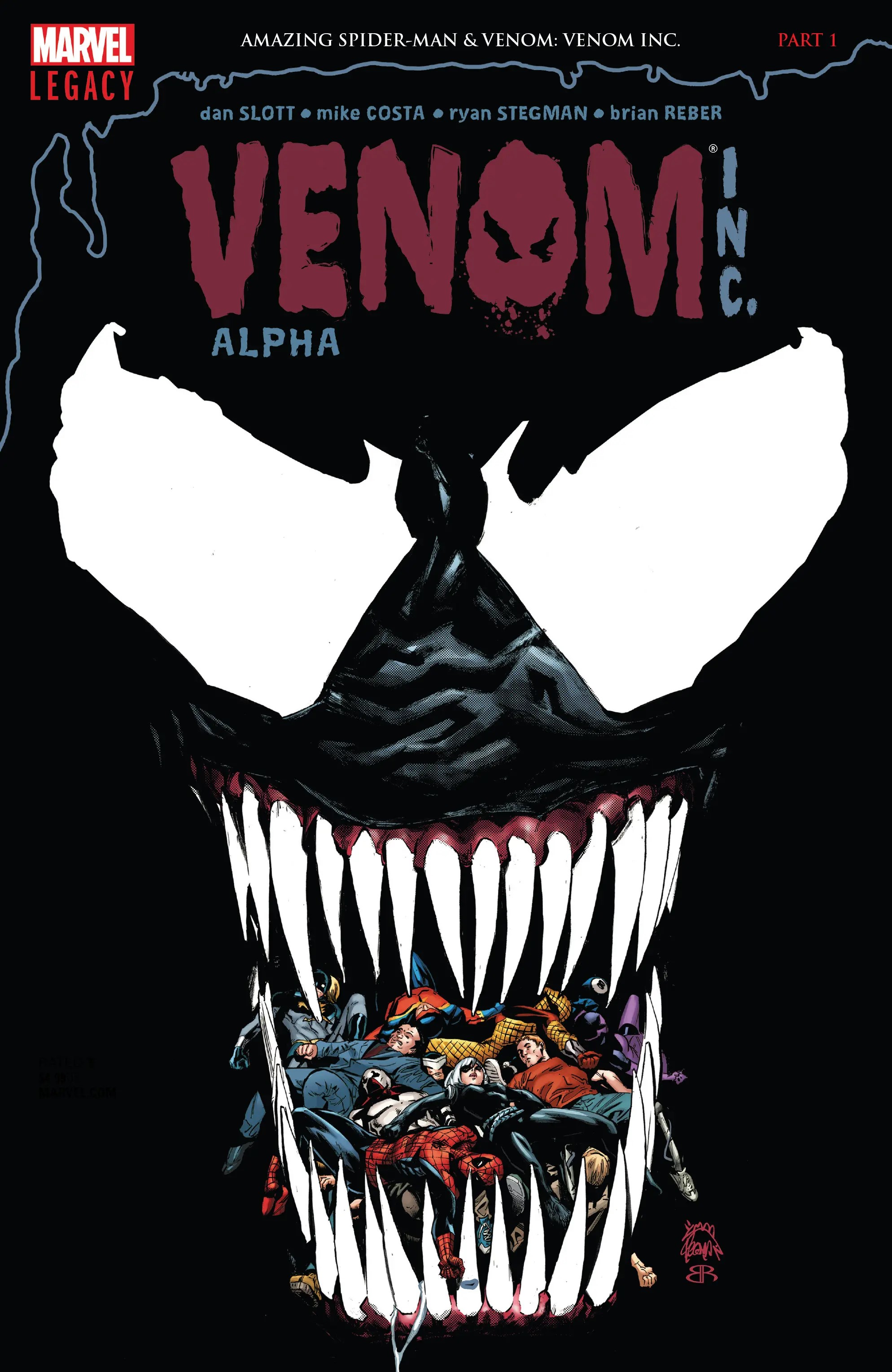 Amazing Spider-Man: Venom Inc. Alpha #1 cover