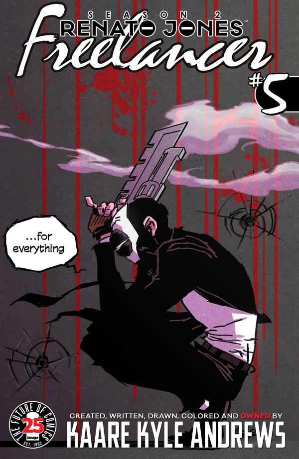 Renato Jones, Season Two: Freelancer #5 cover