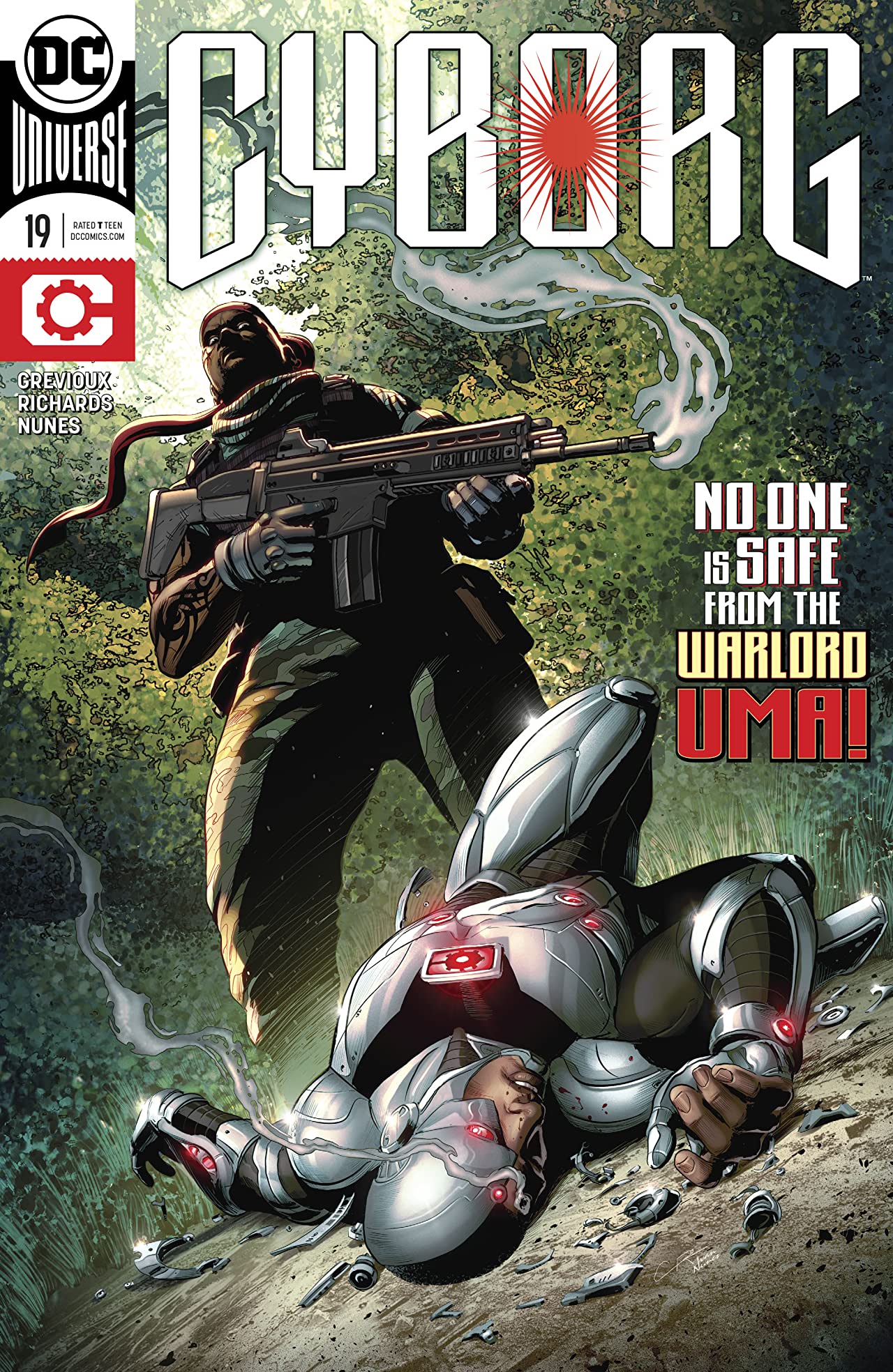 Cyborg #19 cover