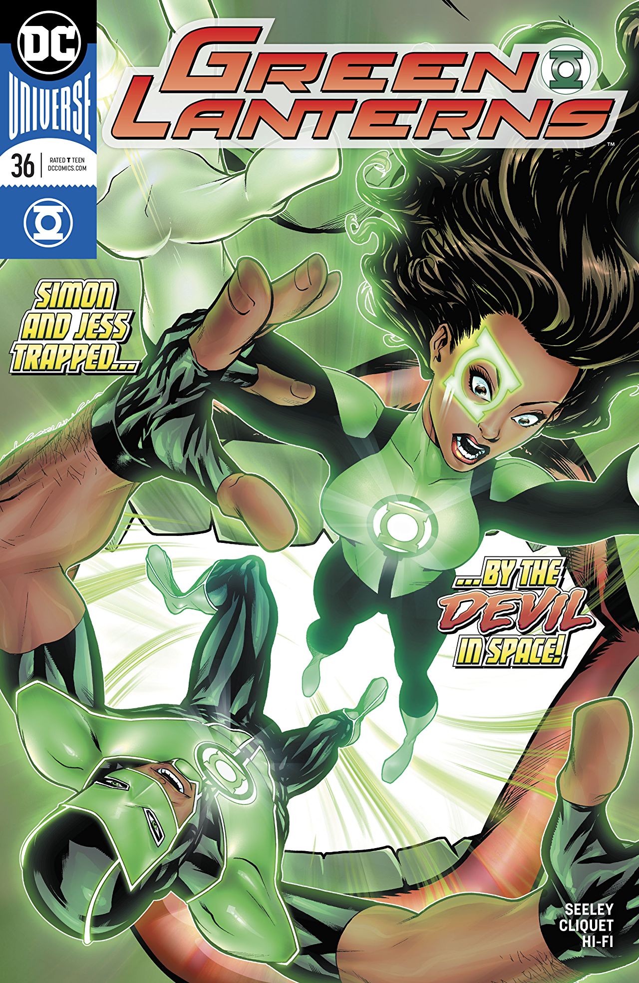 Green Lanterns #36 cover