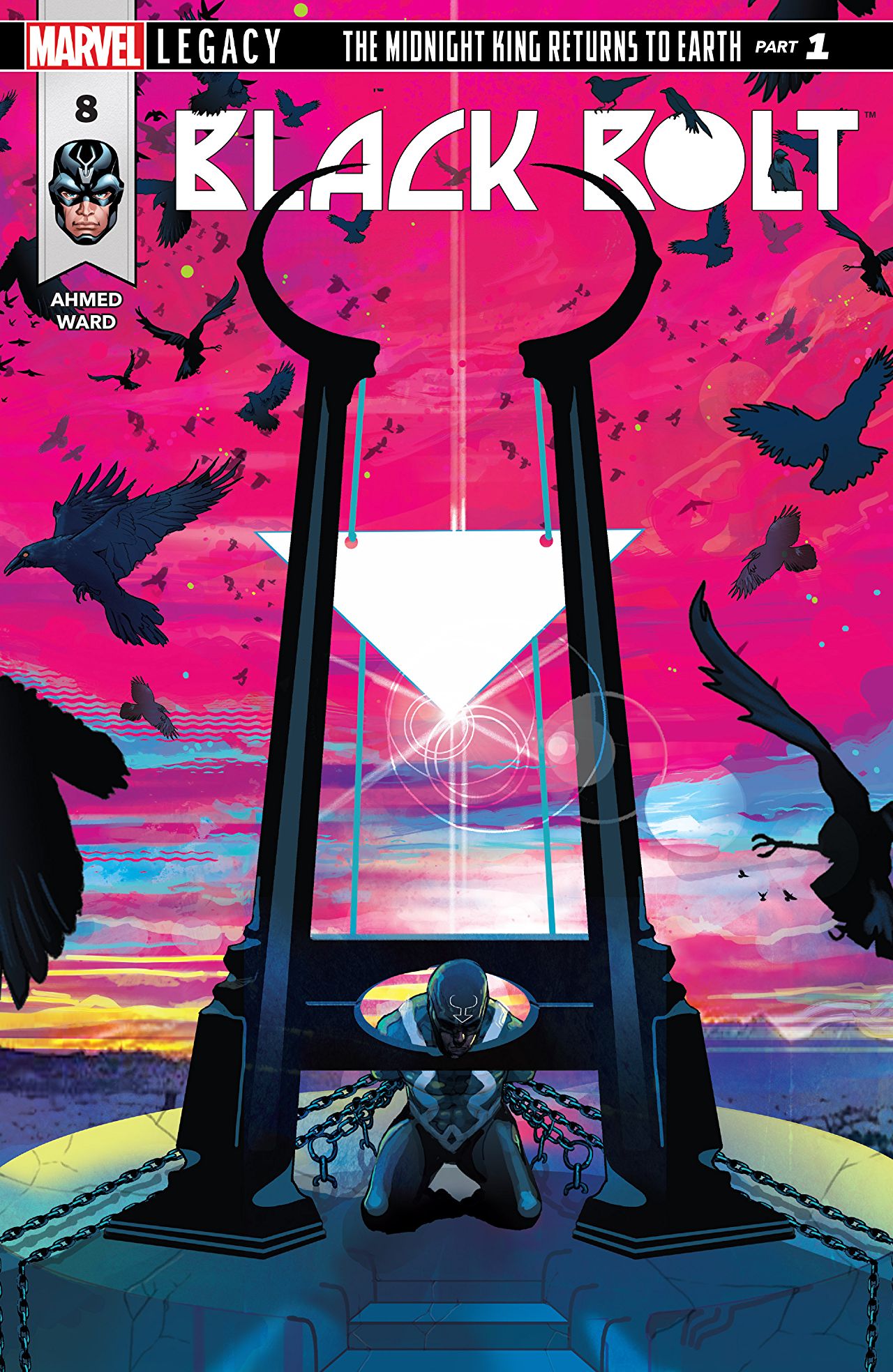 Black Bolt #8 cover