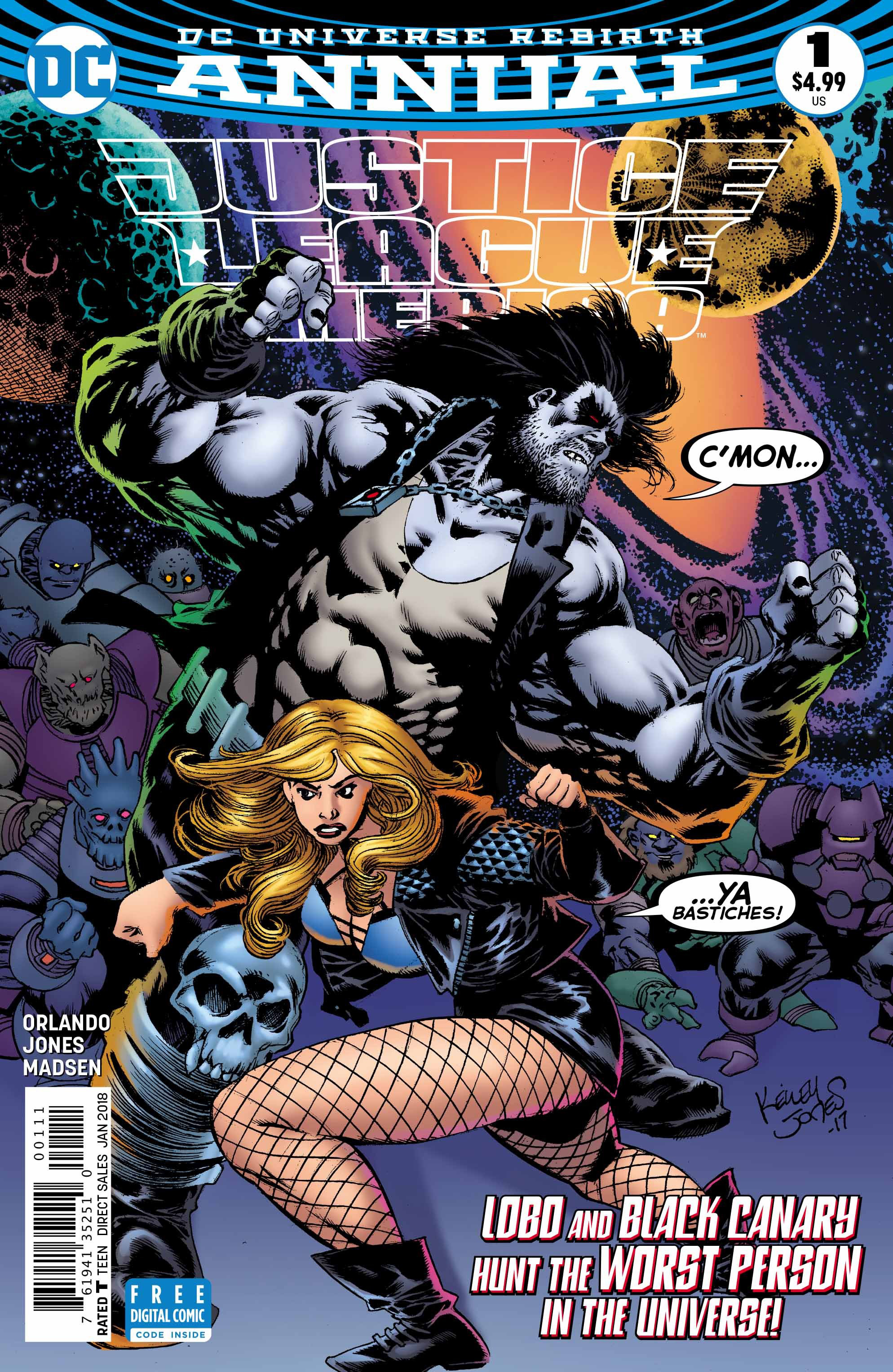 Justice League of America Annual #1 cover