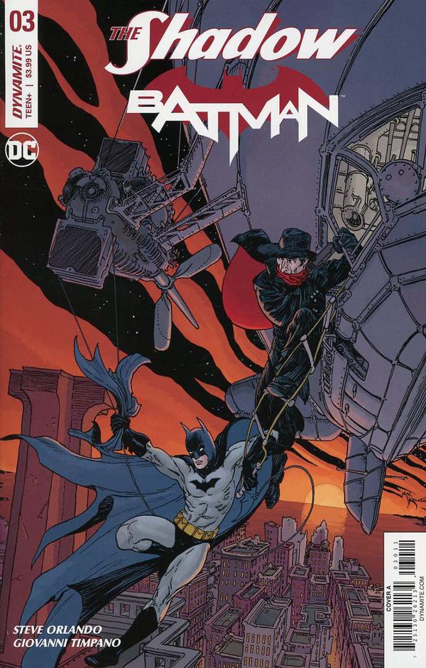 The Shadow / Batman #3 cover