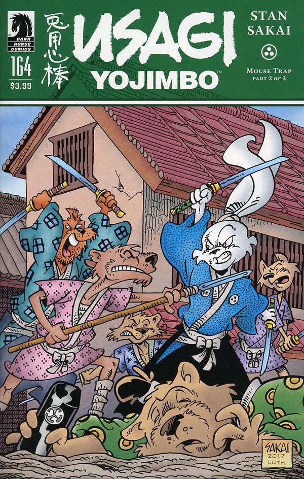 Usagi Yojimbo #164 cover