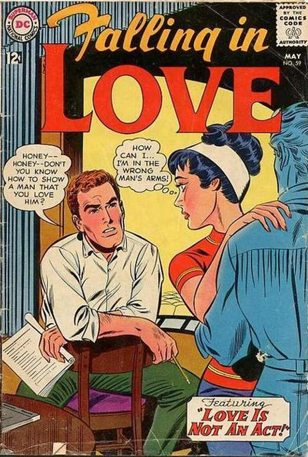 Falling in Love #59 cover