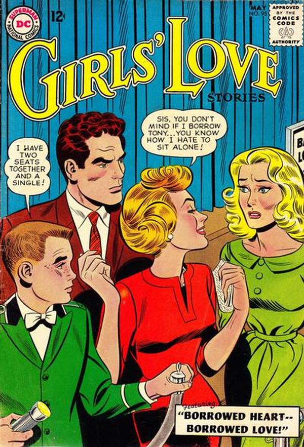 Girls' Love Stories #95 cover