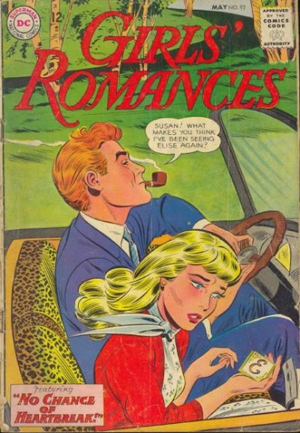 Girls' Romances #92 cover