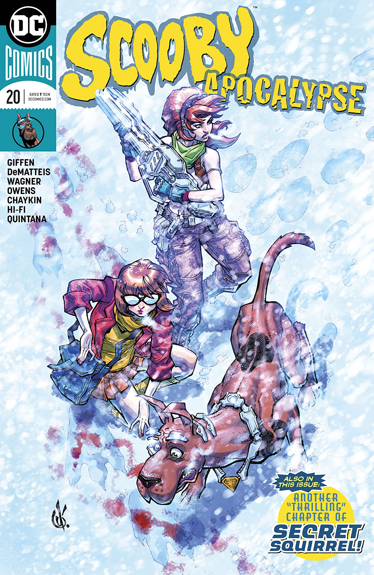 Scooby Apocalypse #20 cover