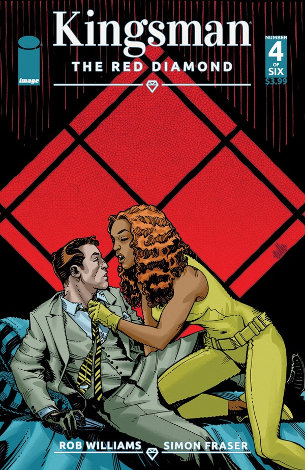Kingsman: The Red Diamond #4 cover