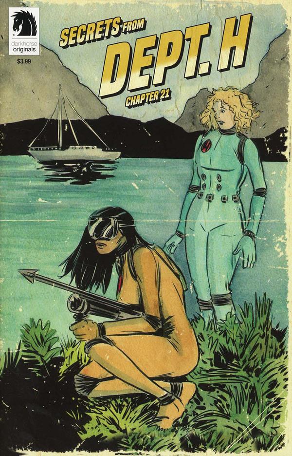 Dept. H #21 cover