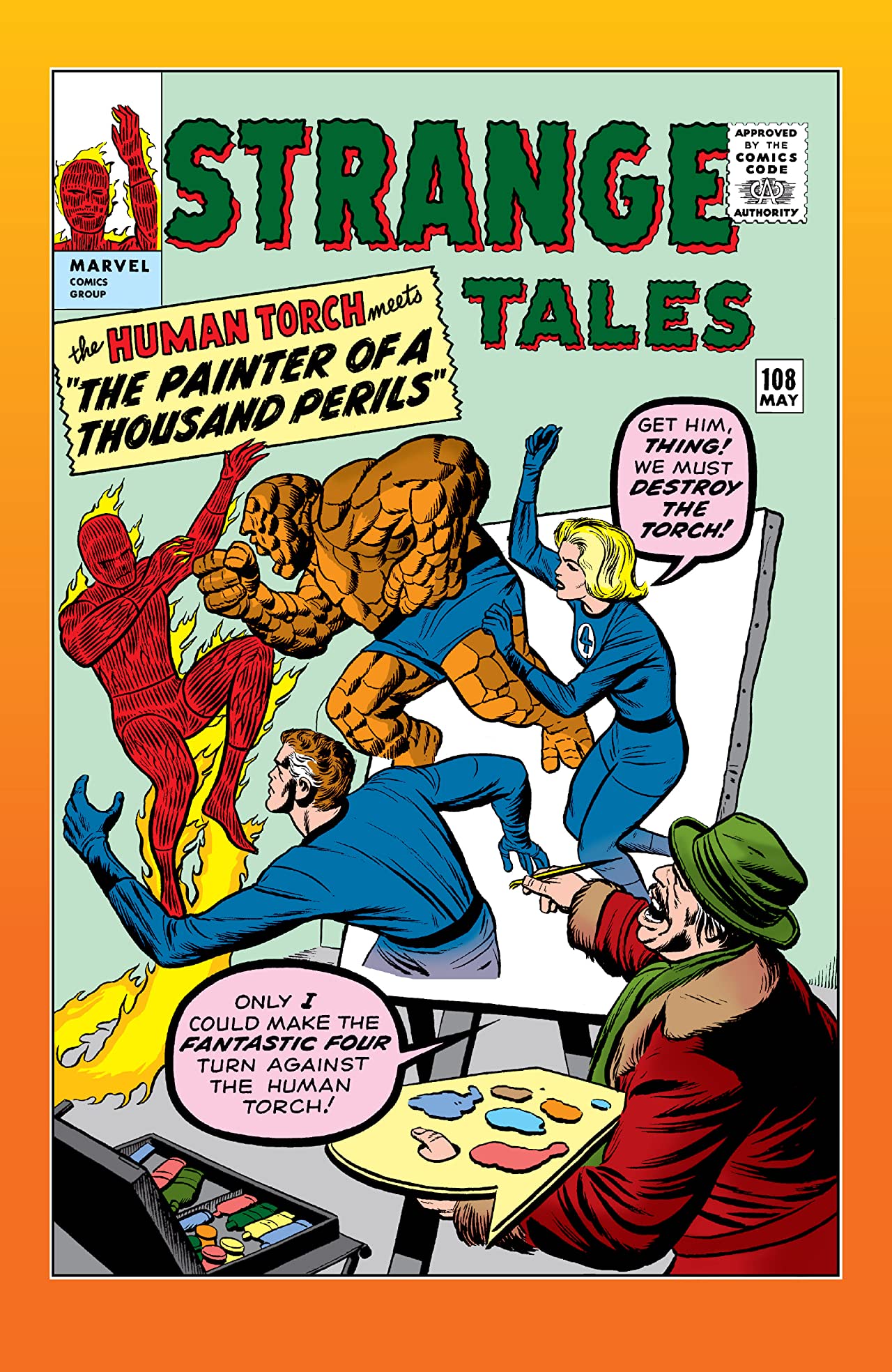 Strange Tales #108 cover