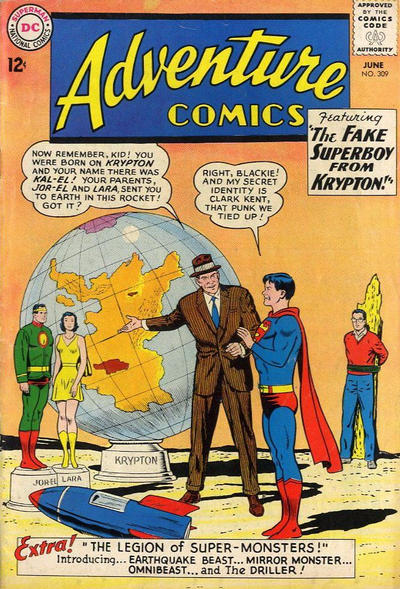 Adventure Comics #309 cover