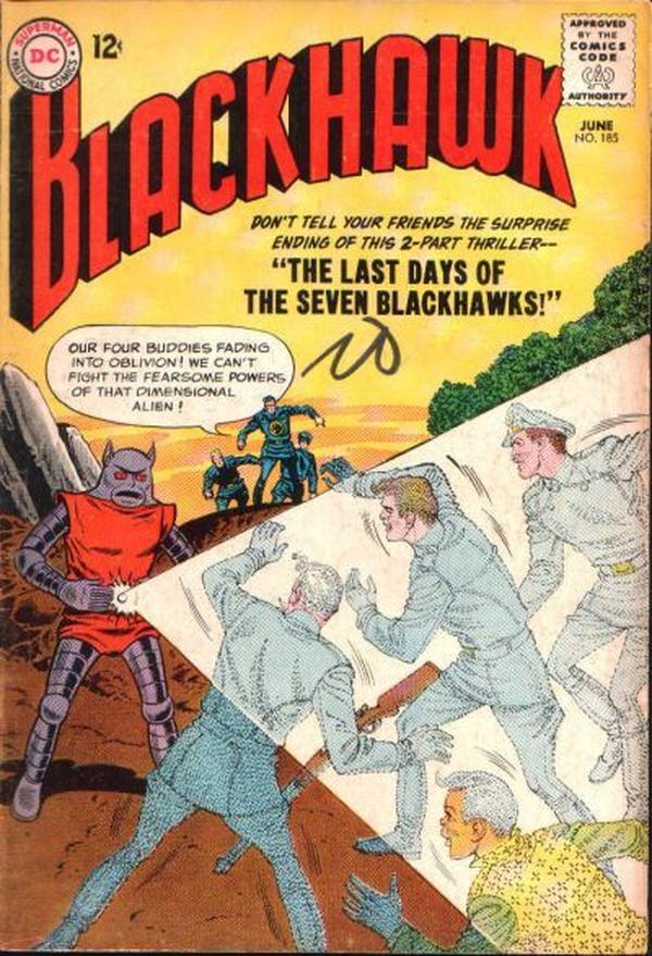 Blackhawk #185 cover