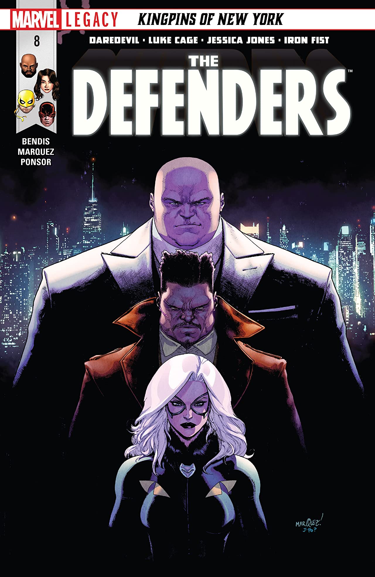 Defenders #8 cover