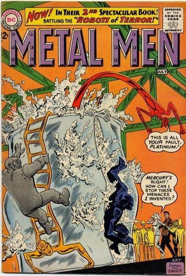 Metal Men #2 cover