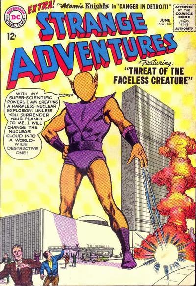 Strange Adventures #153 cover
