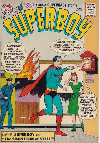 Superboy #105 cover