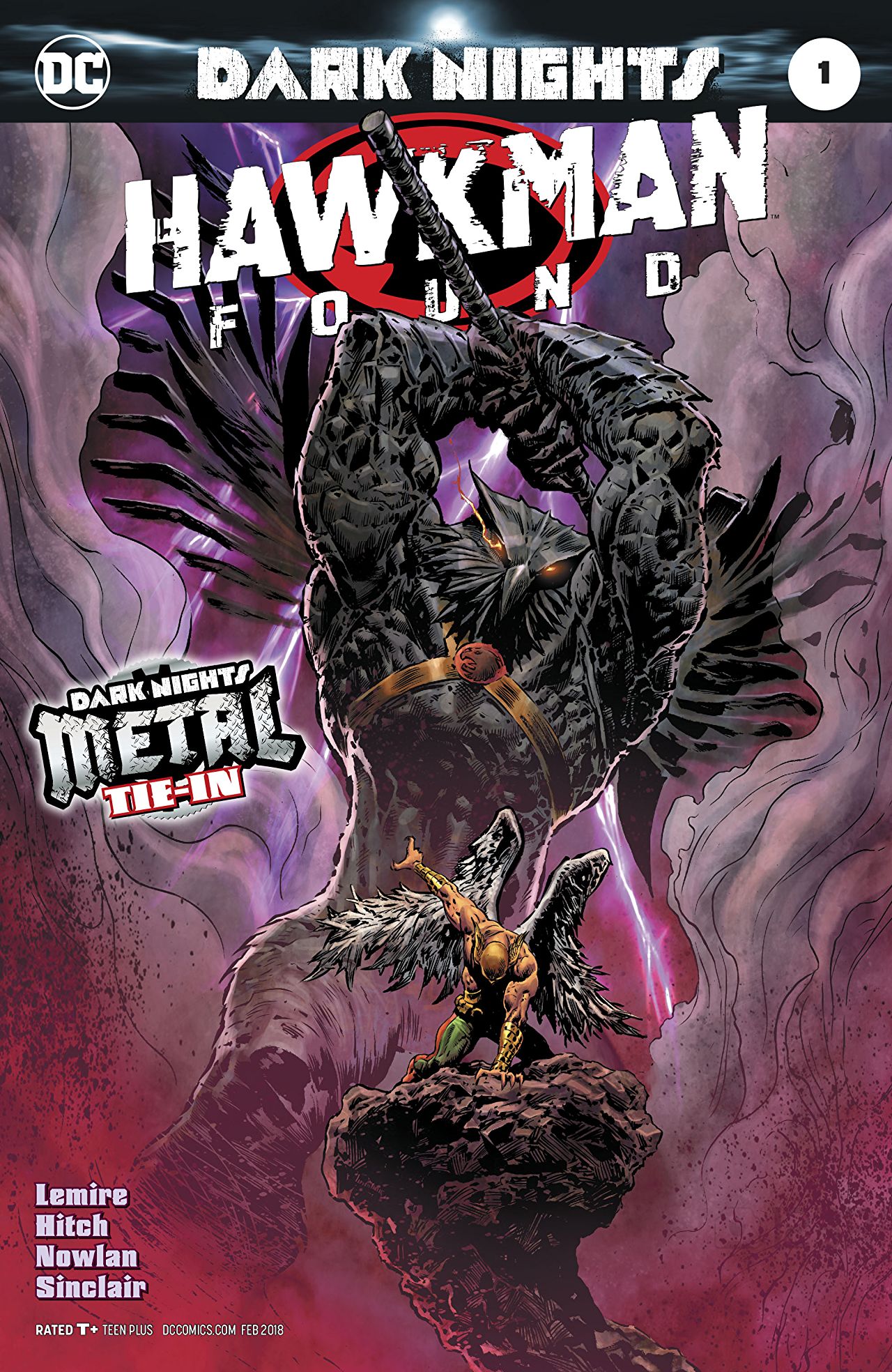 Hawkman: Found #1 cover