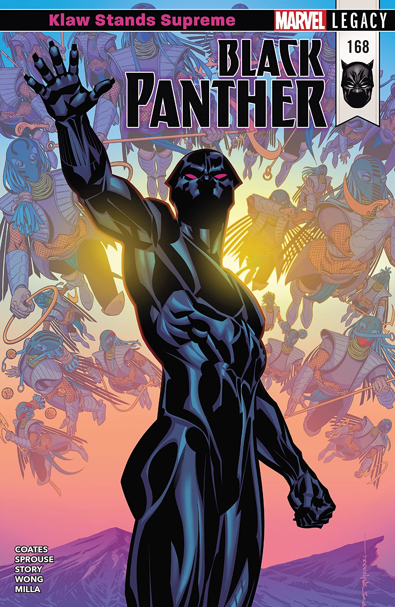 Black Panther #168 cover