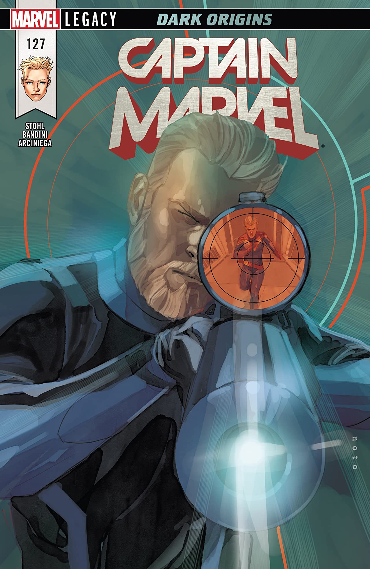 Captain Marvel #127 cover