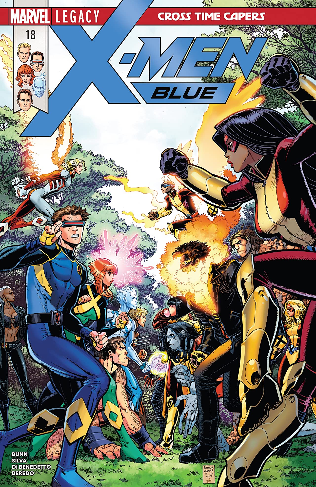 X-Men: Blue #18 cover