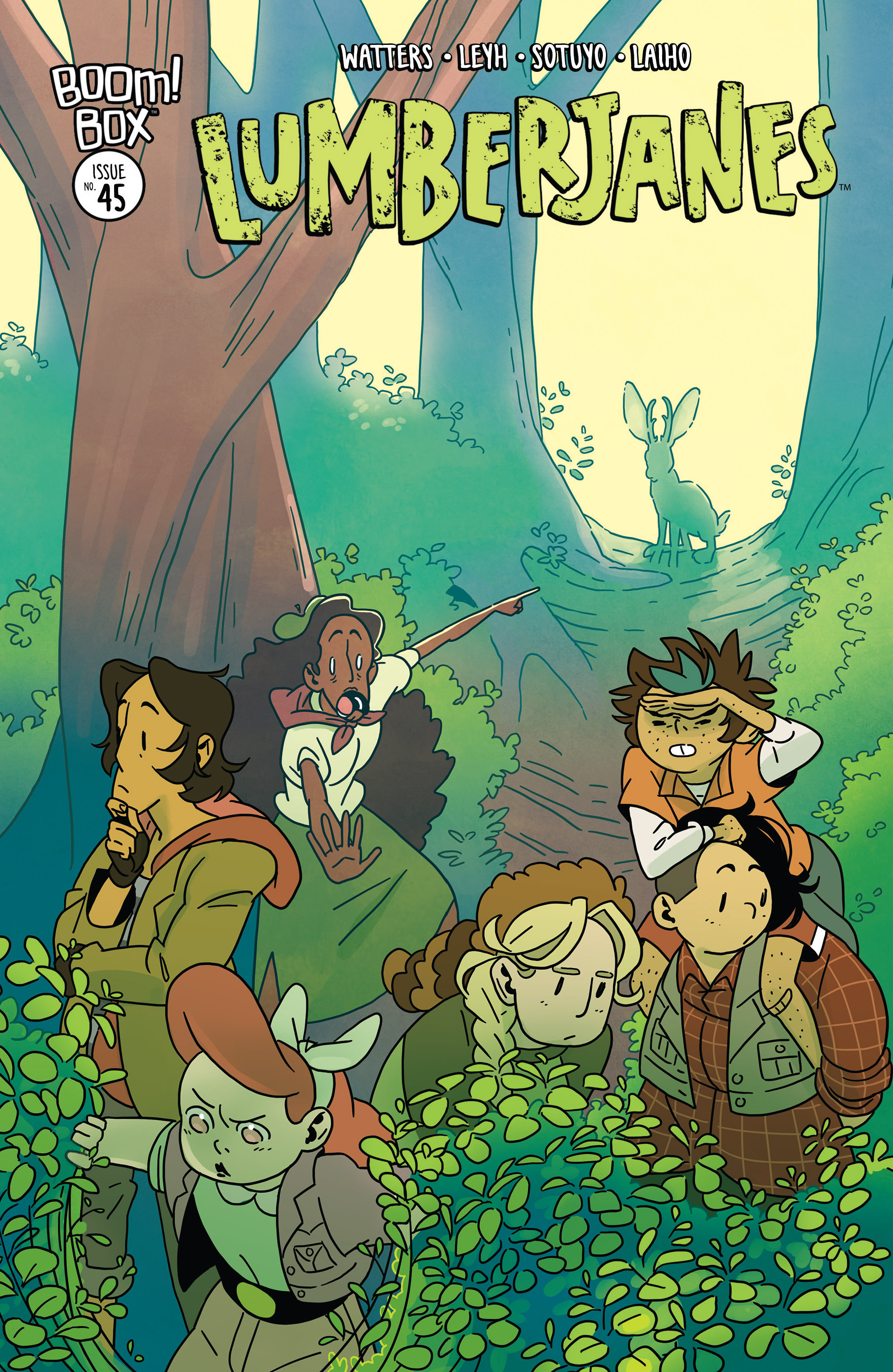 Lumberjanes #45 cover