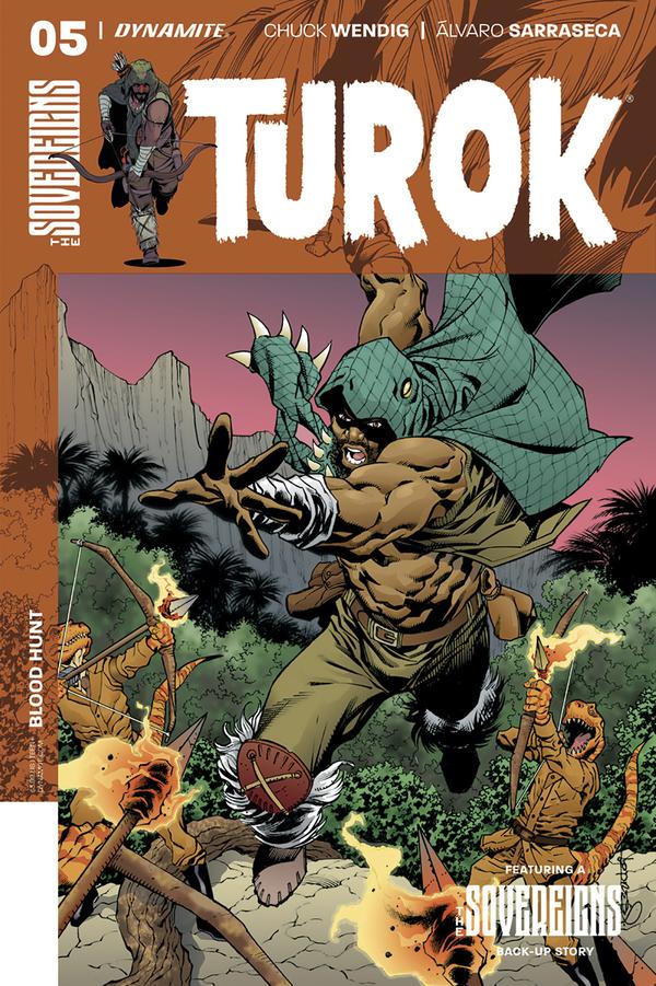 Turok #5 cover