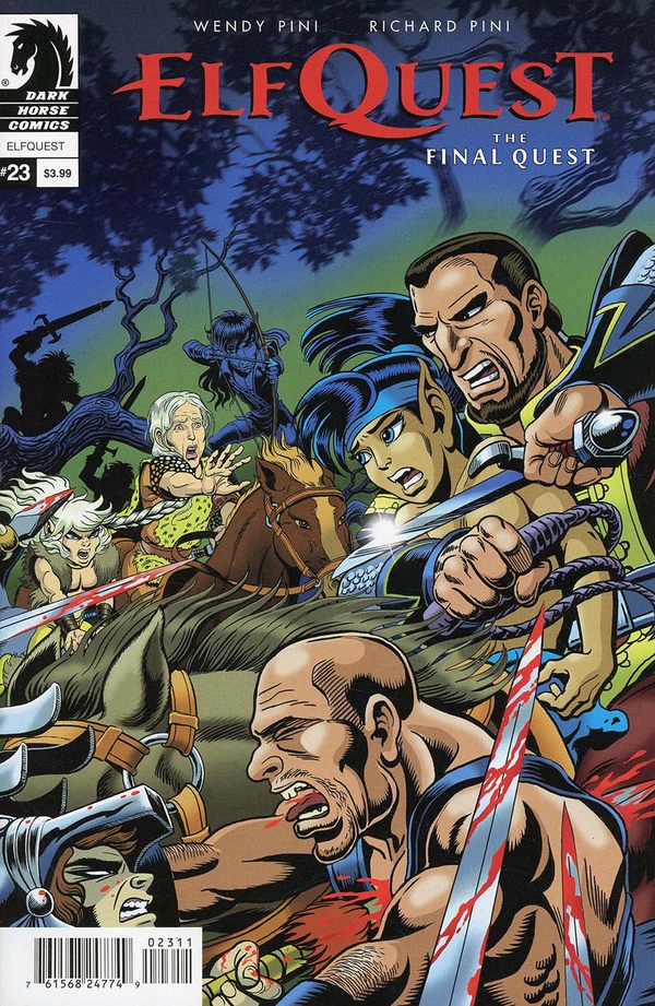 ElfQuest: The Final Quest #23 cover