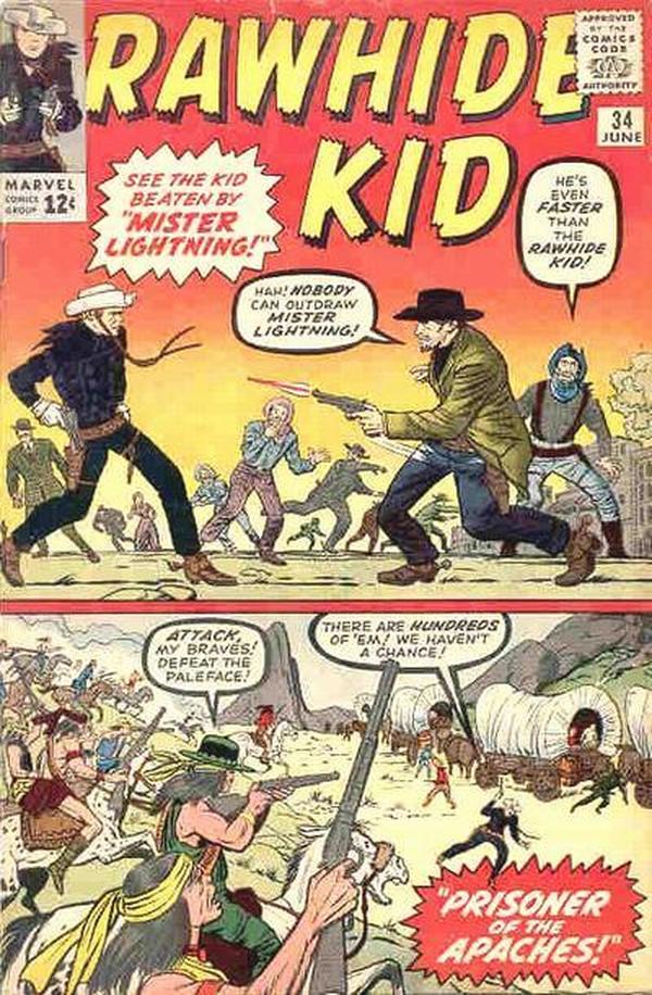 The Rawhide Kid #34 cover