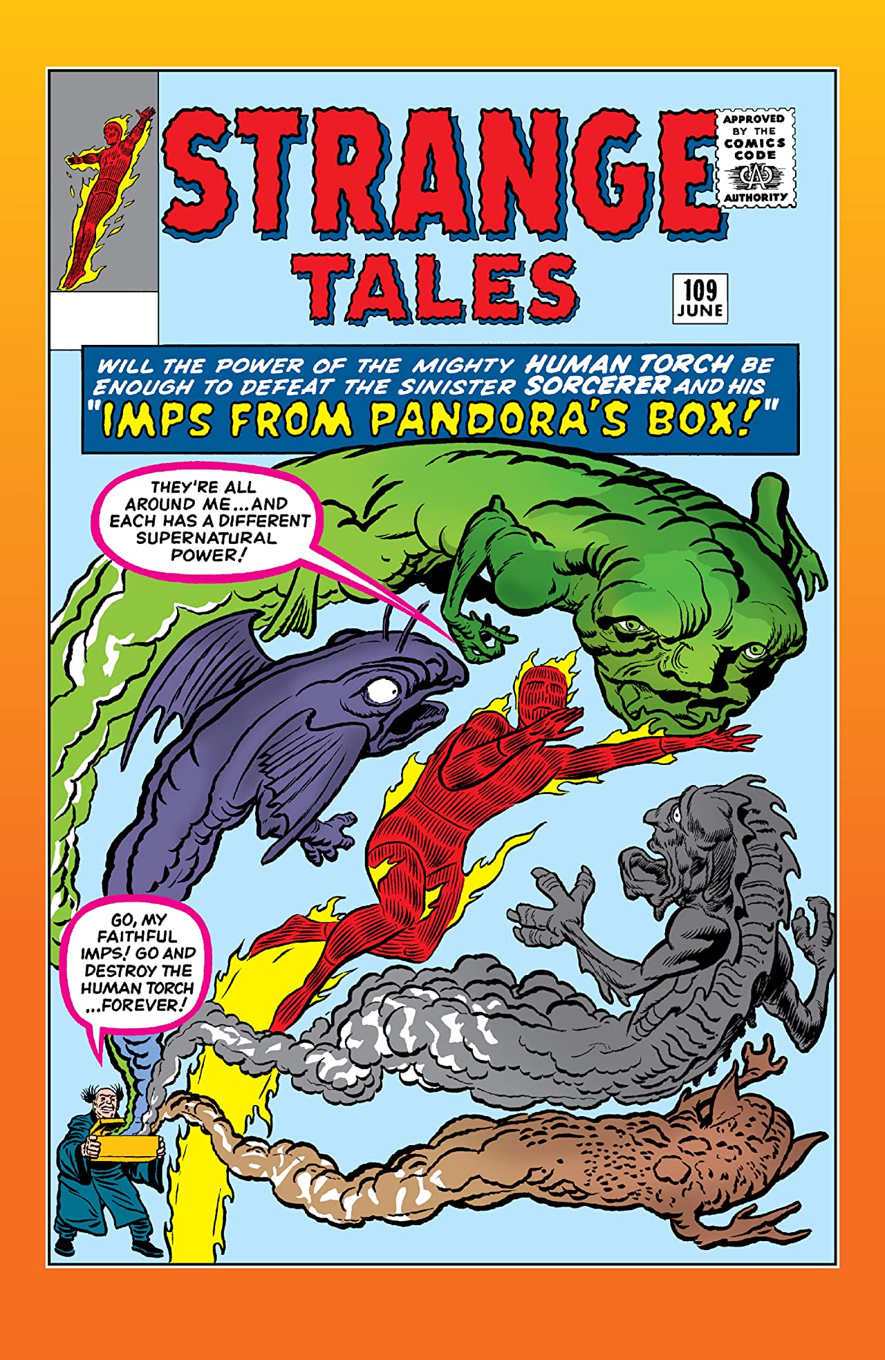 Strange Tales #109 cover