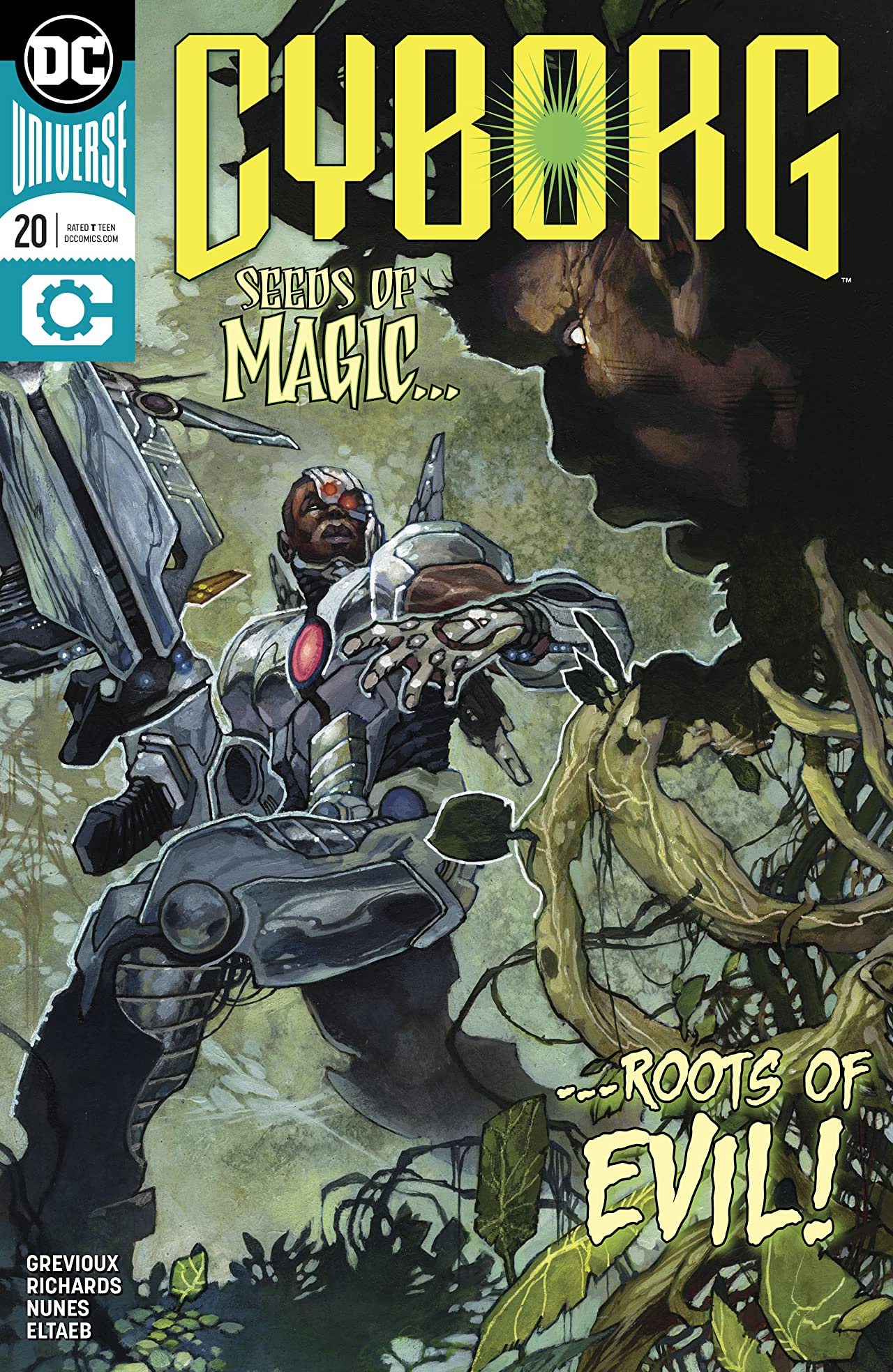 Cyborg #20 cover