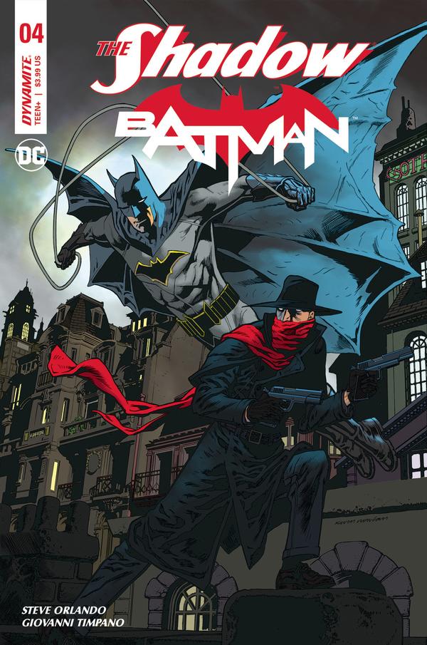 The Shadow / Batman #4 cover