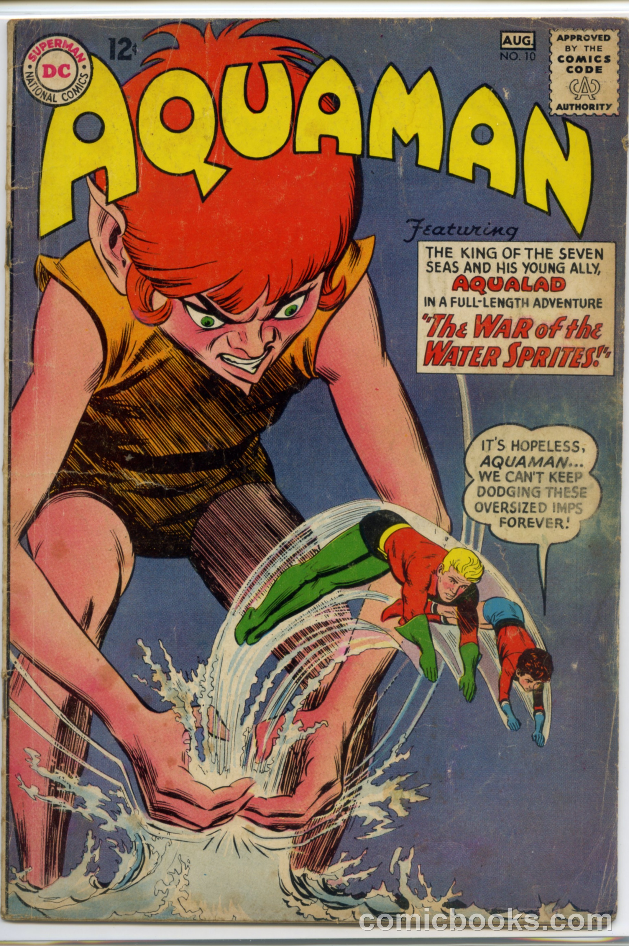 Aquaman #10 cover