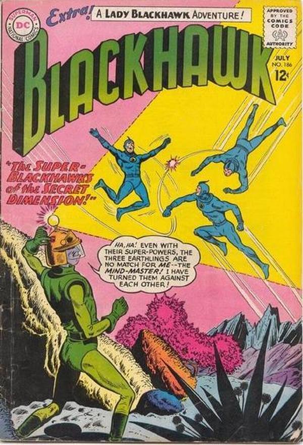 Blackhawk #186 cover
