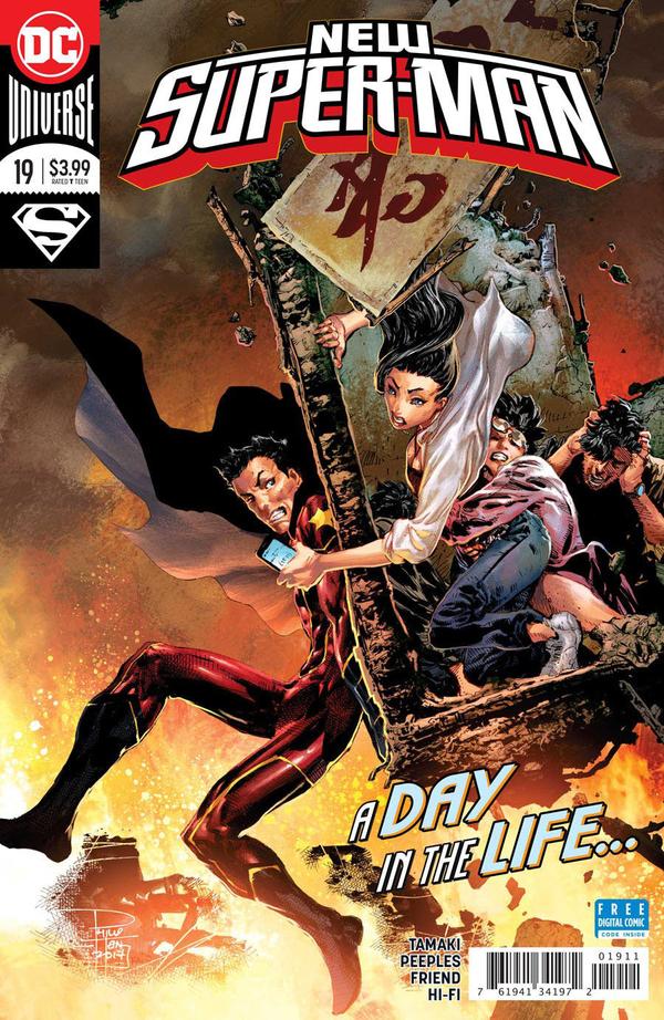 New Super-Man #19 cover