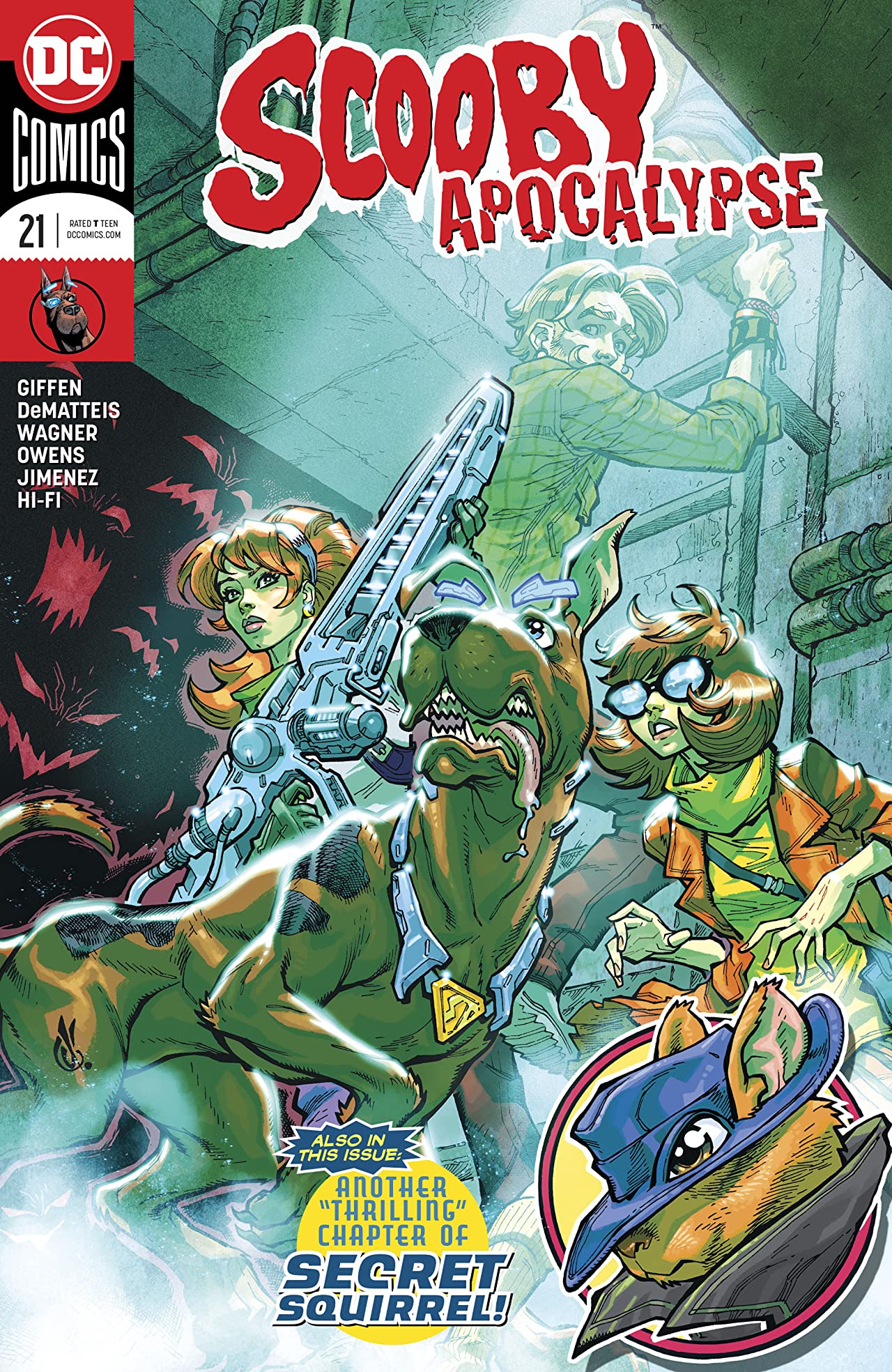 Scooby Apocalypse #21 cover